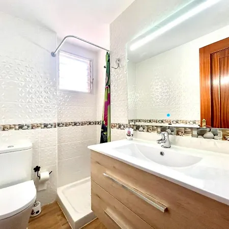 Palmeras Del Sur Con Piscina,A 5 Minutos A Pie A La Playa, Tenerife Sur *