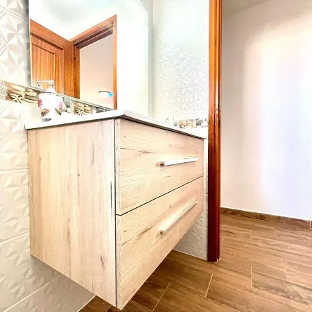 Apartman Palmeras Del Sur Con Piscina,A 5 Minutos A Pie A La Playa, Tenerife Sur