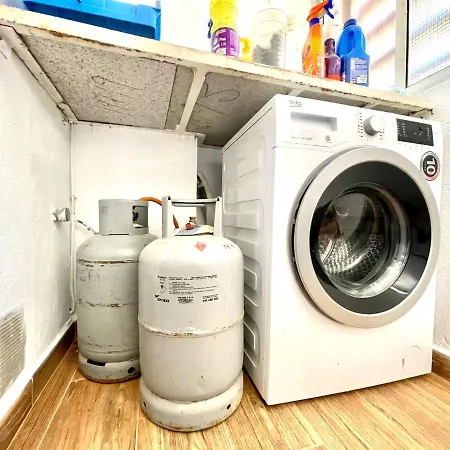 Apartman Palmeras Del Sur Con Piscina,A 5 Minutos A Pie A La Playa, Tenerife Sur *