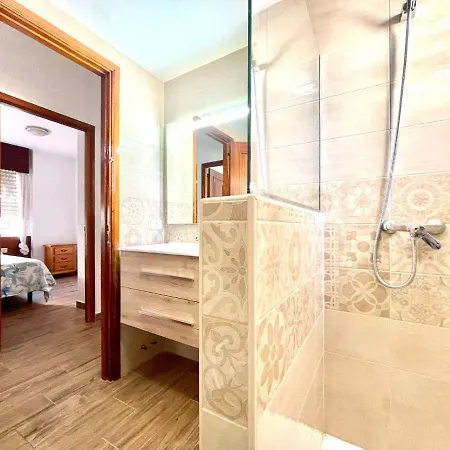 Apartman Palmeras Del Sur Con Piscina,A 5 Minutos A Pie A La Playa, Tenerife Sur *
